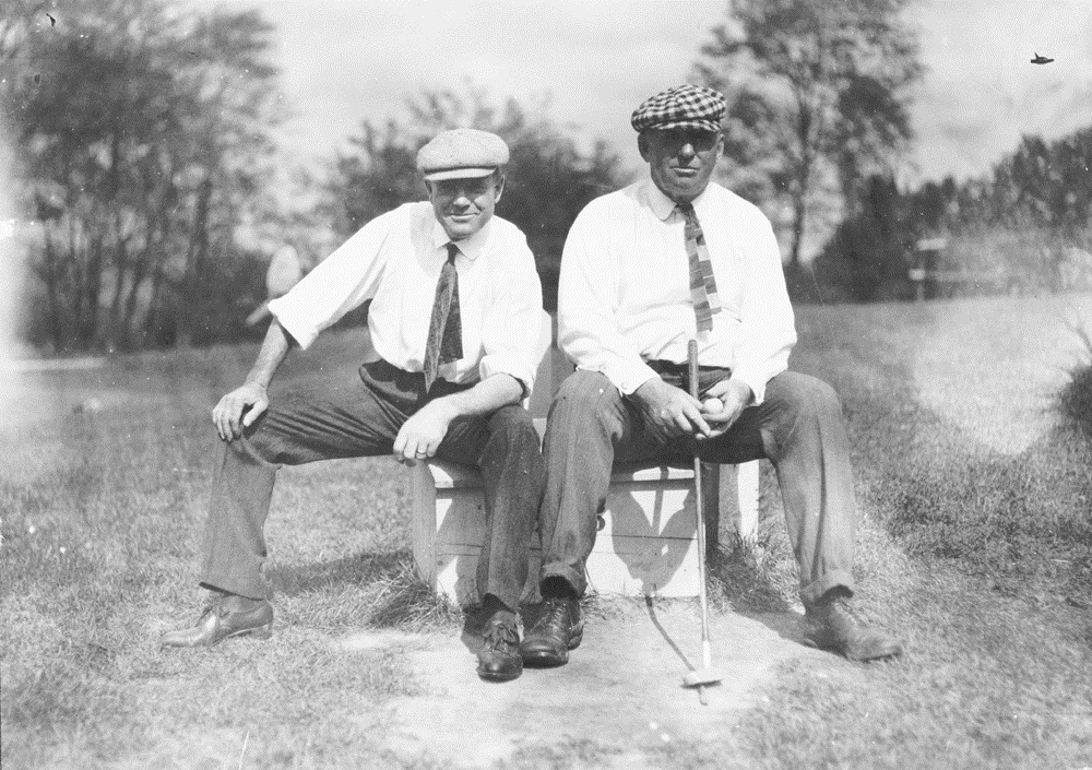 Billy Sunday and Anson in Springfield, Ohio in 1911